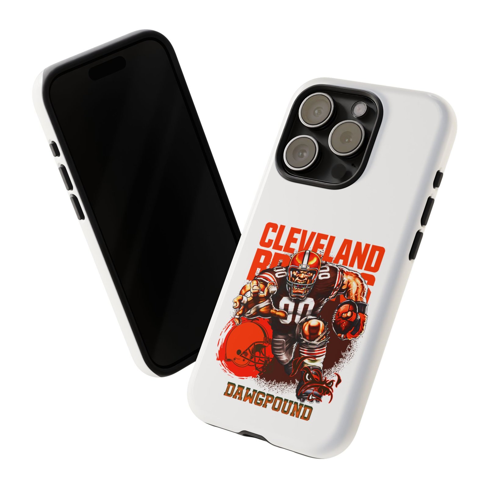 Cleveland Browns tough case, Tough Cases for Football Fans, Custom Team Merchandise, Game Day Accessories, Unique Gifts for Supporters - Image 14