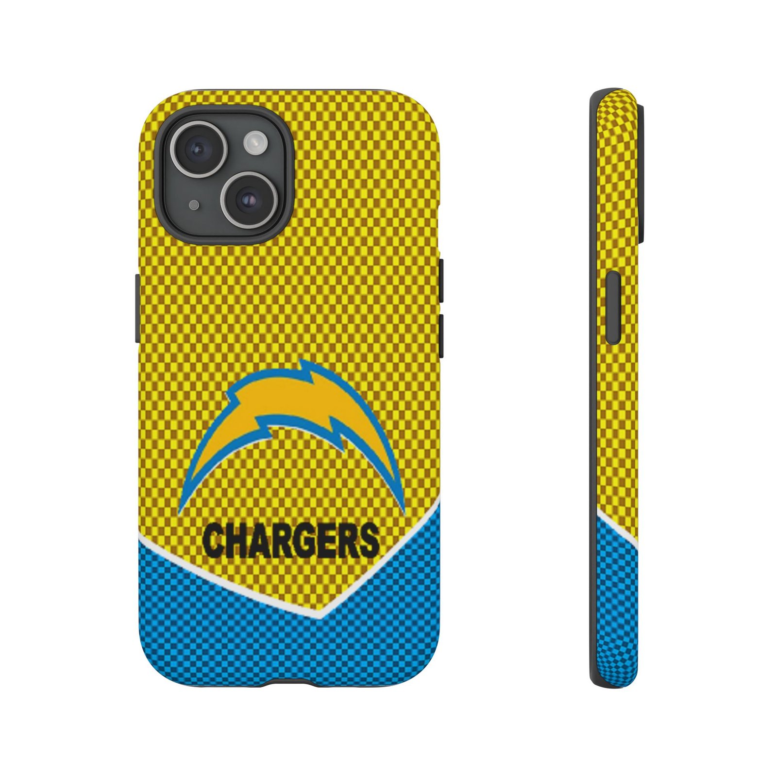 Chargers Stylish Phone Case for Chargers Fans, Durable Chargers iPhone Case, Sporty Cover for Game Day, Custom Chargers Accessories - Image 4