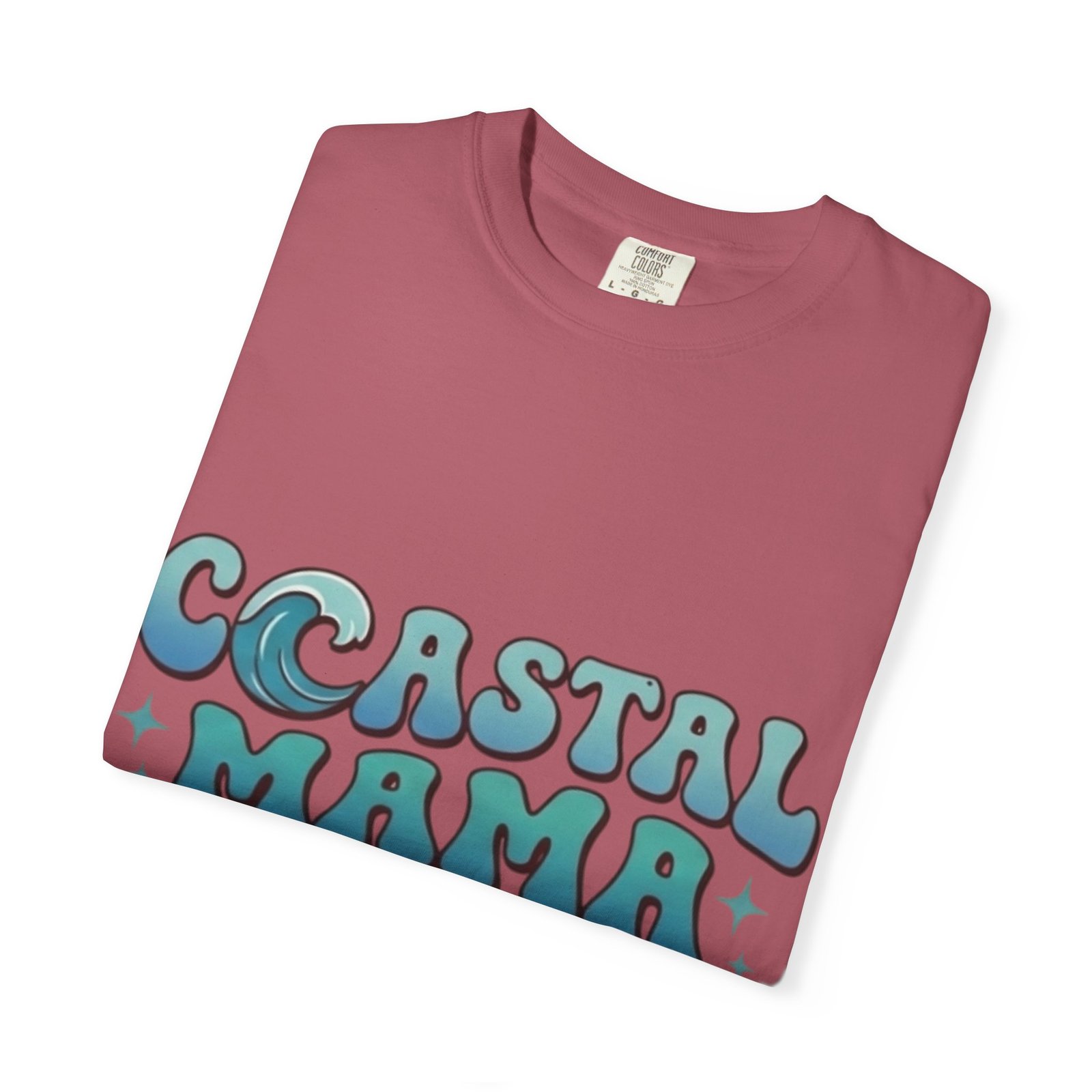 Coastal Mama Beach Bum T-shirt | Seaside Vibes Graphic Tee - Image 27