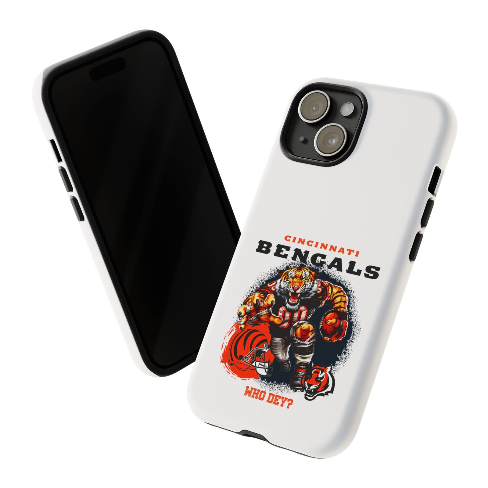 Cincinnati Bengals Tough Case - Durable iPhone Cover, Football Fan Accessory, Team Spirit Gift, Game Day Essential, Sports Phone Protection - Image 5