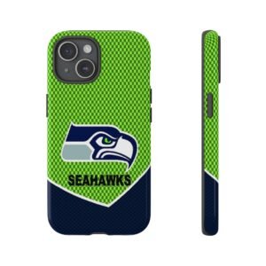 Seahawks Phone Case, Tough Cases for NFL Fans, Sports Accessories, Team Merchandise, Game Day Essentials, Unique Gift Idea