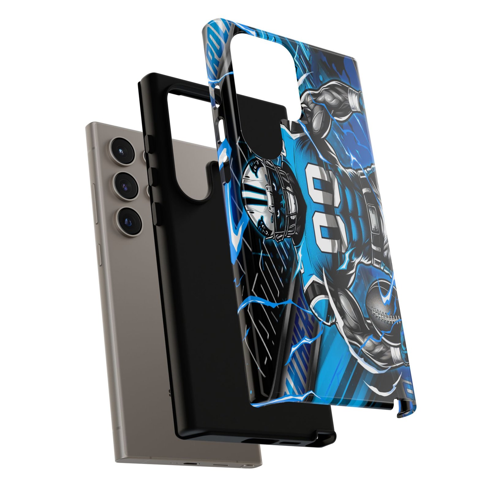 Panthers Phone Case - Tough Protective Shell for Sports Fans, iPhone Cover, Team Merchandise, Gift for Him/Her, Customizable Design - Image 36