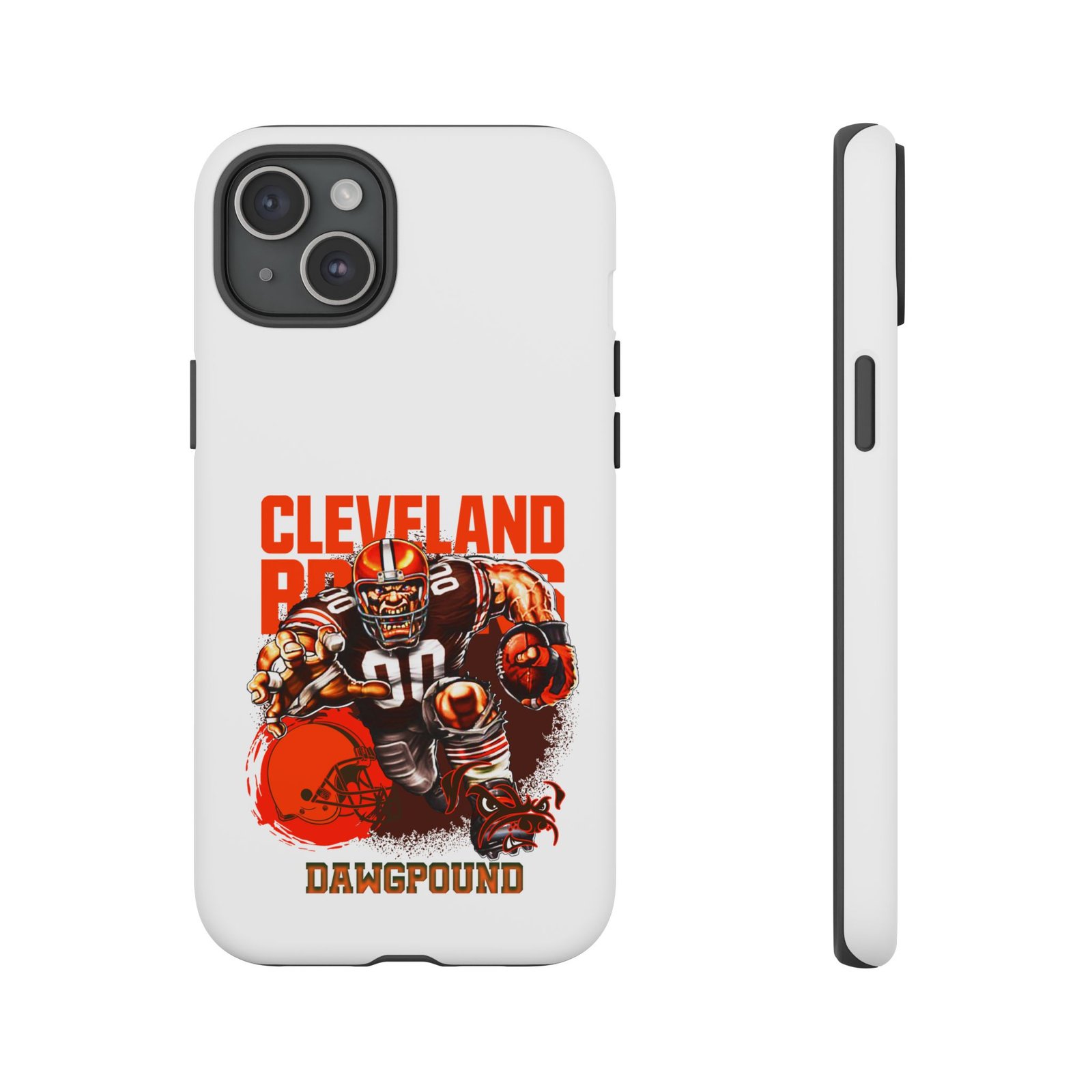 Cleveland Browns tough case, Tough Cases for Football Fans, Custom Team Merchandise, Game Day Accessories, Unique Gifts for Supporters - Image 10