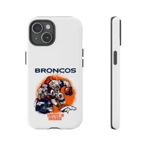 Denver Broncos Tough Case, Tough Phone Cover, NFL Team Merchandise, Sports Gift, Game Day Accessory
