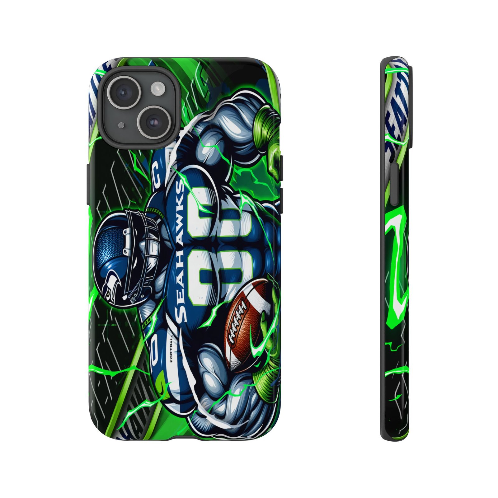 Seahawks Phone Case, Tough Cases for NFL Fans, Sports Accessories, Team Merchandise, Game Day Essentials, Unique Gift Idea - Image 7