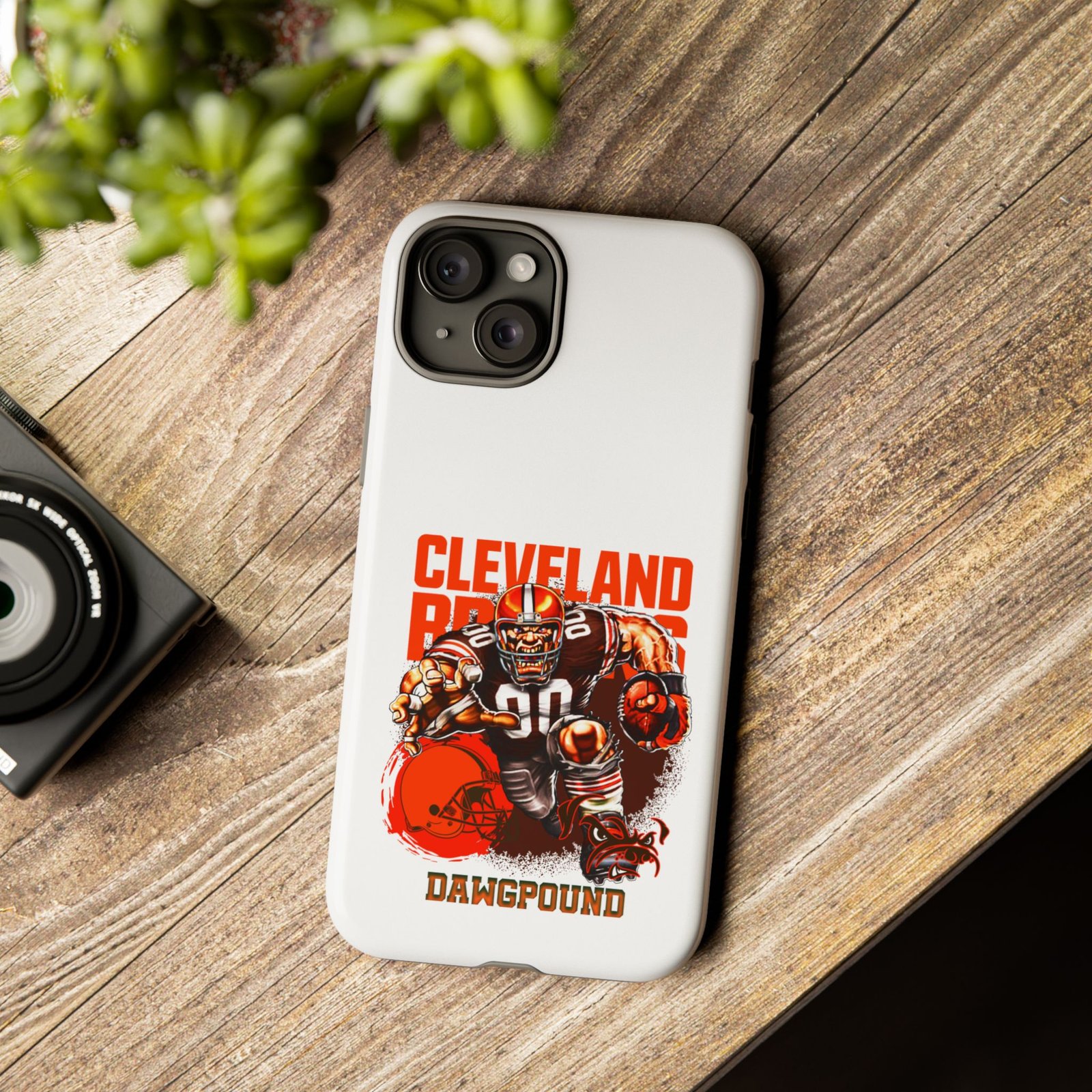 Cleveland Browns tough case, Tough Cases for Football Fans, Custom Team Merchandise, Game Day Accessories, Unique Gifts for Supporters - Image 9