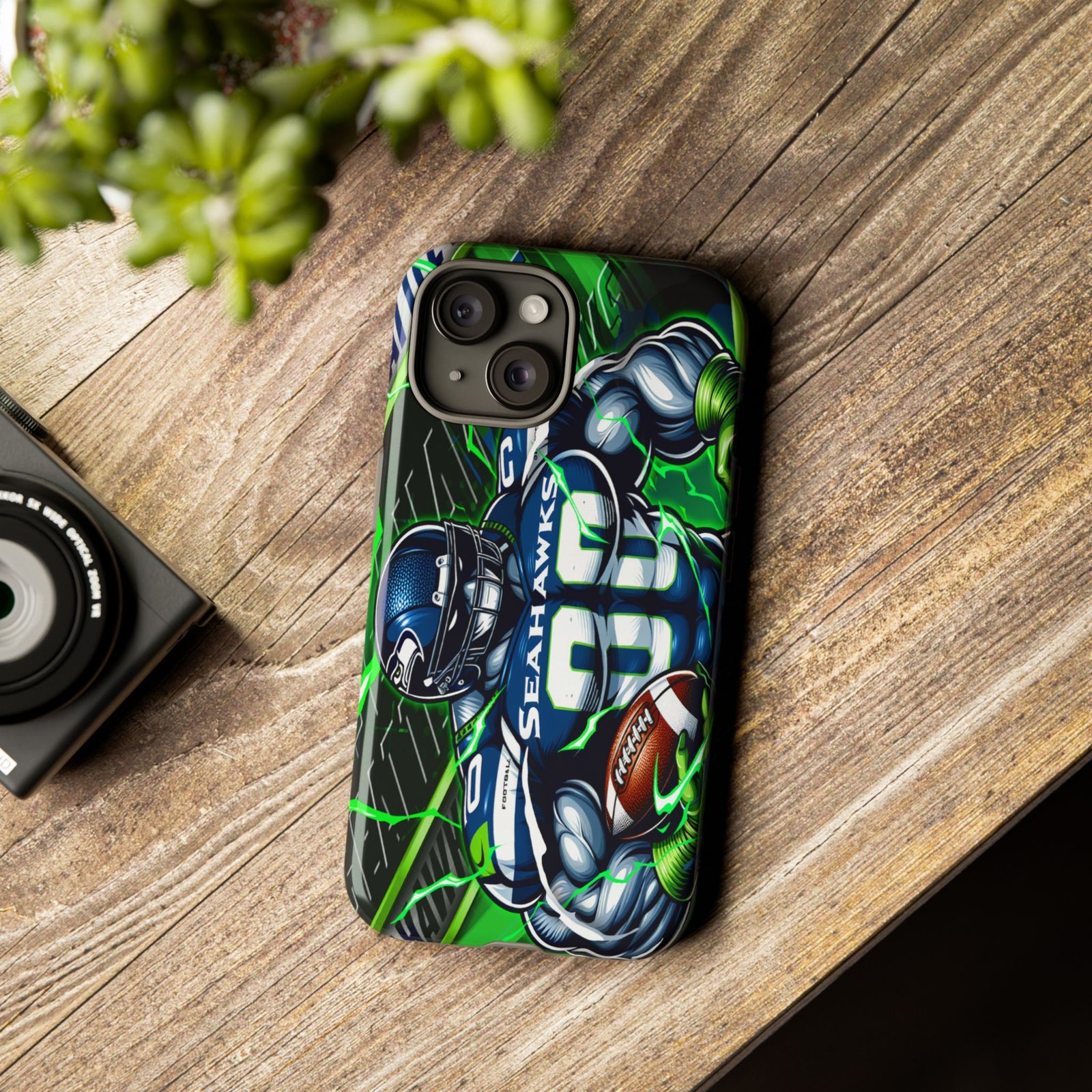 Seahawks Phone Case, Tough Cases for NFL Fans, Sports Accessories, Team Merchandise, Game Day Essentials, Unique Gift Idea - Image 3