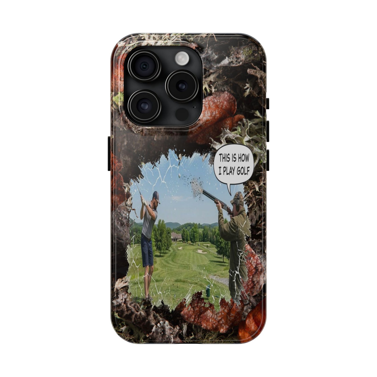 Golf Camo Tough Phone Case – “This Is How I Play Golf” Protective iPhone Cover - Image 5