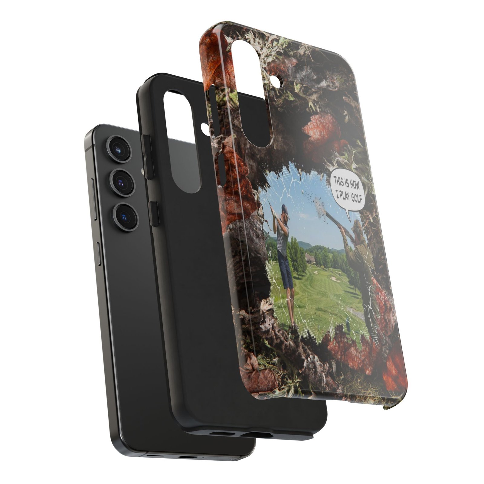 Golf Camo Tough Phone Case – “This Is How I Play Golf” Protective iPhone Cover - Image 11