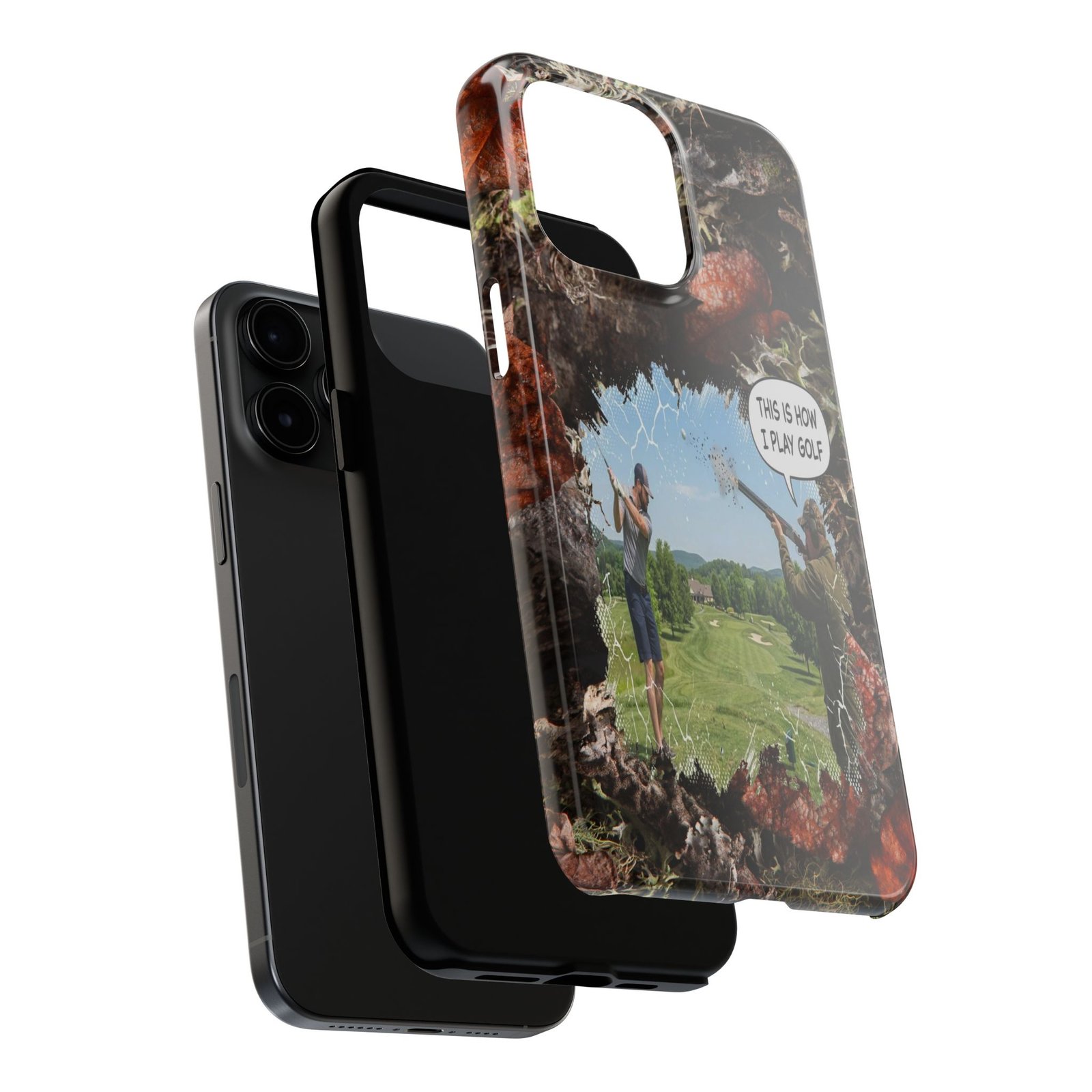 Golf Camo Tough Phone Case – “This Is How I Play Golf” Protective iPhone Cover - Image 10