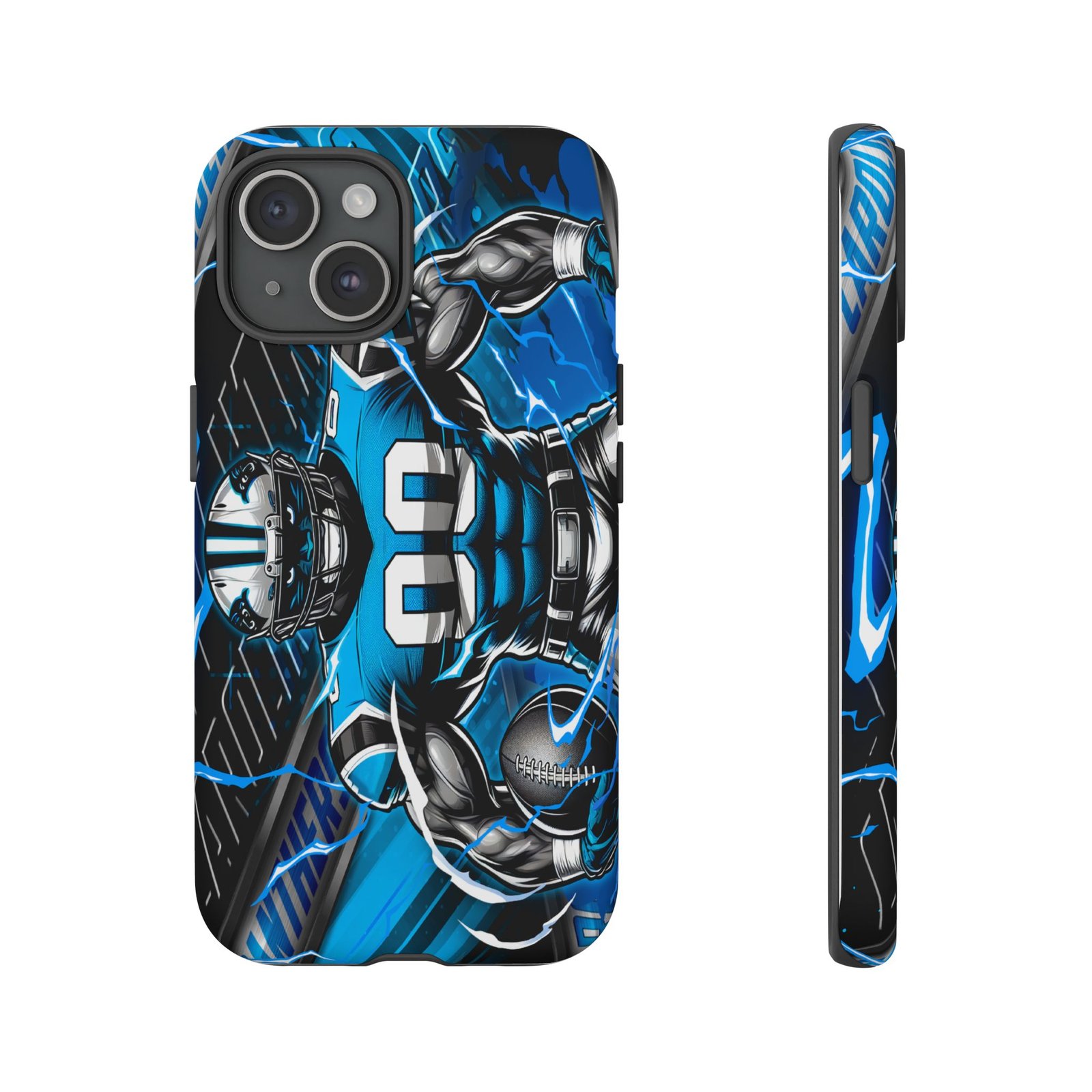 Panthers Phone Case - Tough Protective Shell for Sports Fans, iPhone Cover, Team Merchandise, Gift for Him/Her, Customizable Design - Image 4
