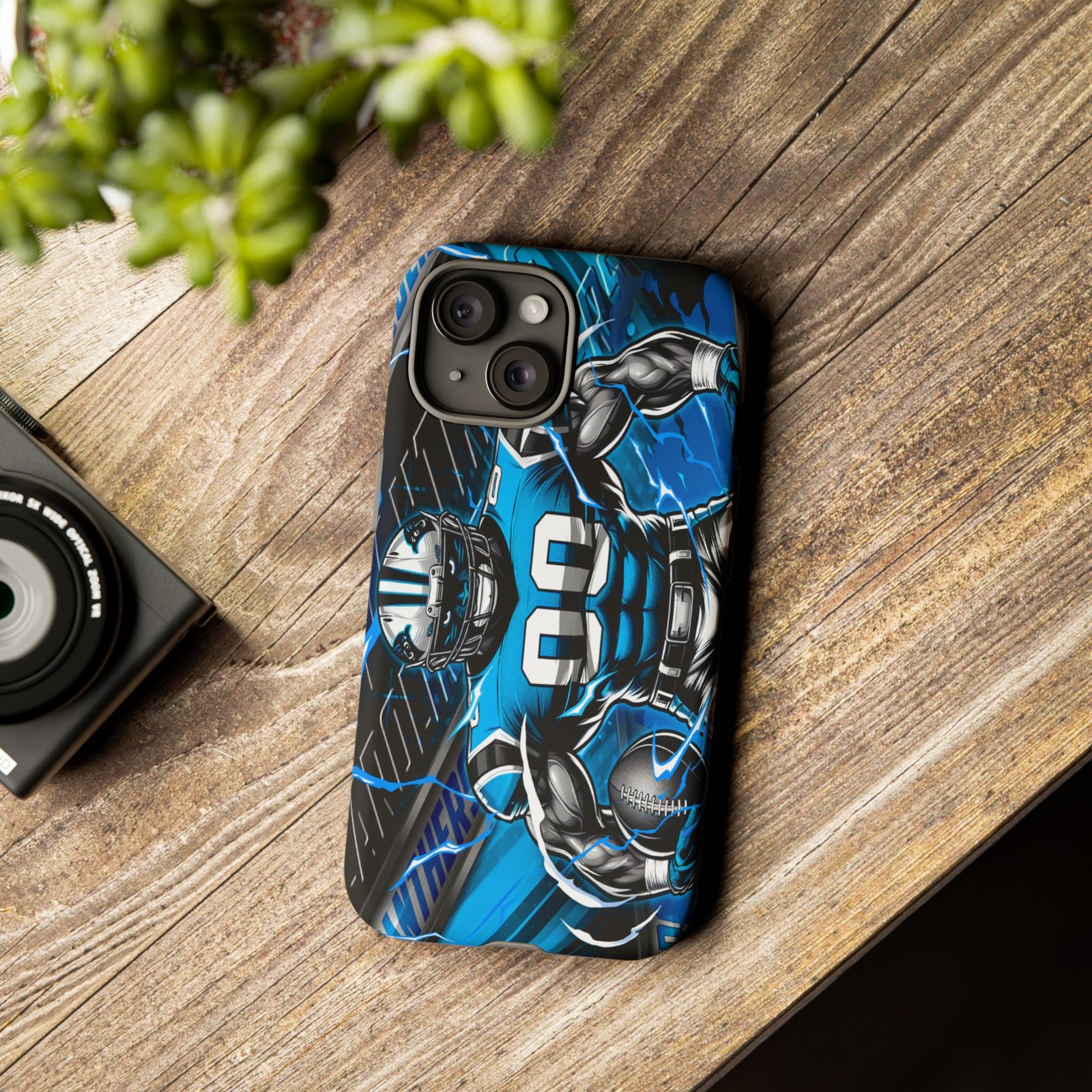 Panthers Phone Case - Tough Protective Shell for Sports Fans, iPhone Cover, Team Merchandise, Gift for Him/Her, Customizable Design - Image 6
