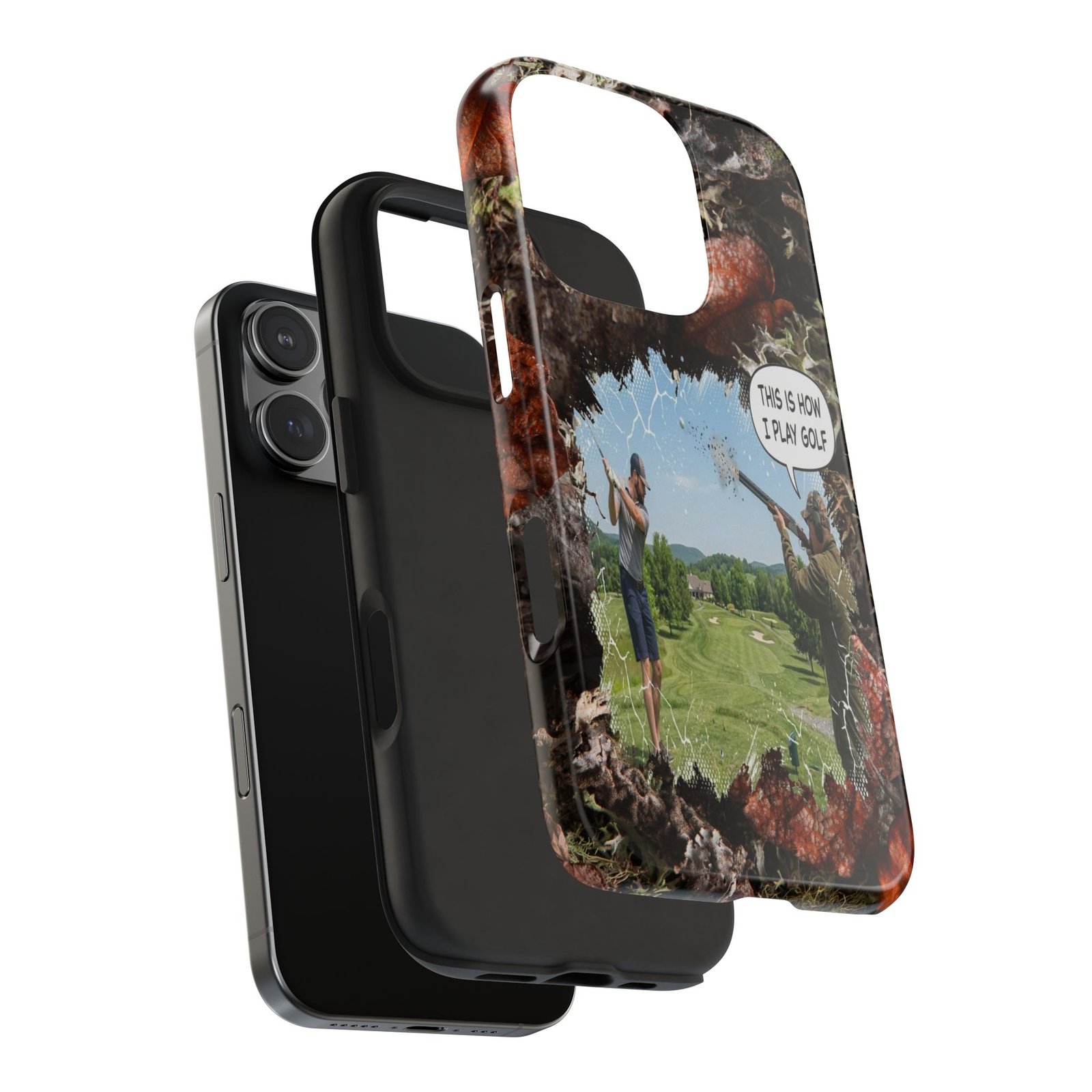 Golf Camo Tough Phone Case – “This Is How I Play Golf” Protective iPhone Cover - Image 18