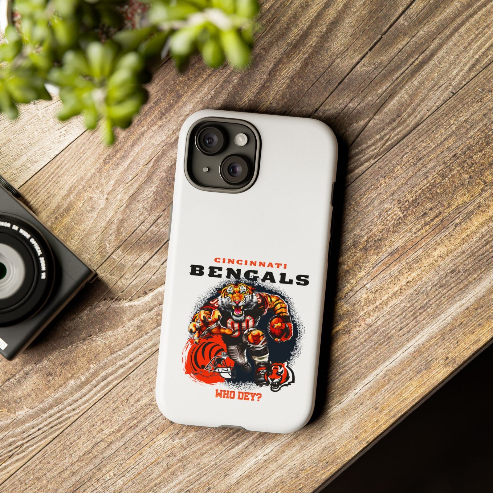 Cincinnati Bengals Tough Case - Durable iPhone Cover, Football Fan Accessory, Team Spirit Gift, Game Day Essential, Sports Phone Protection - Image 3