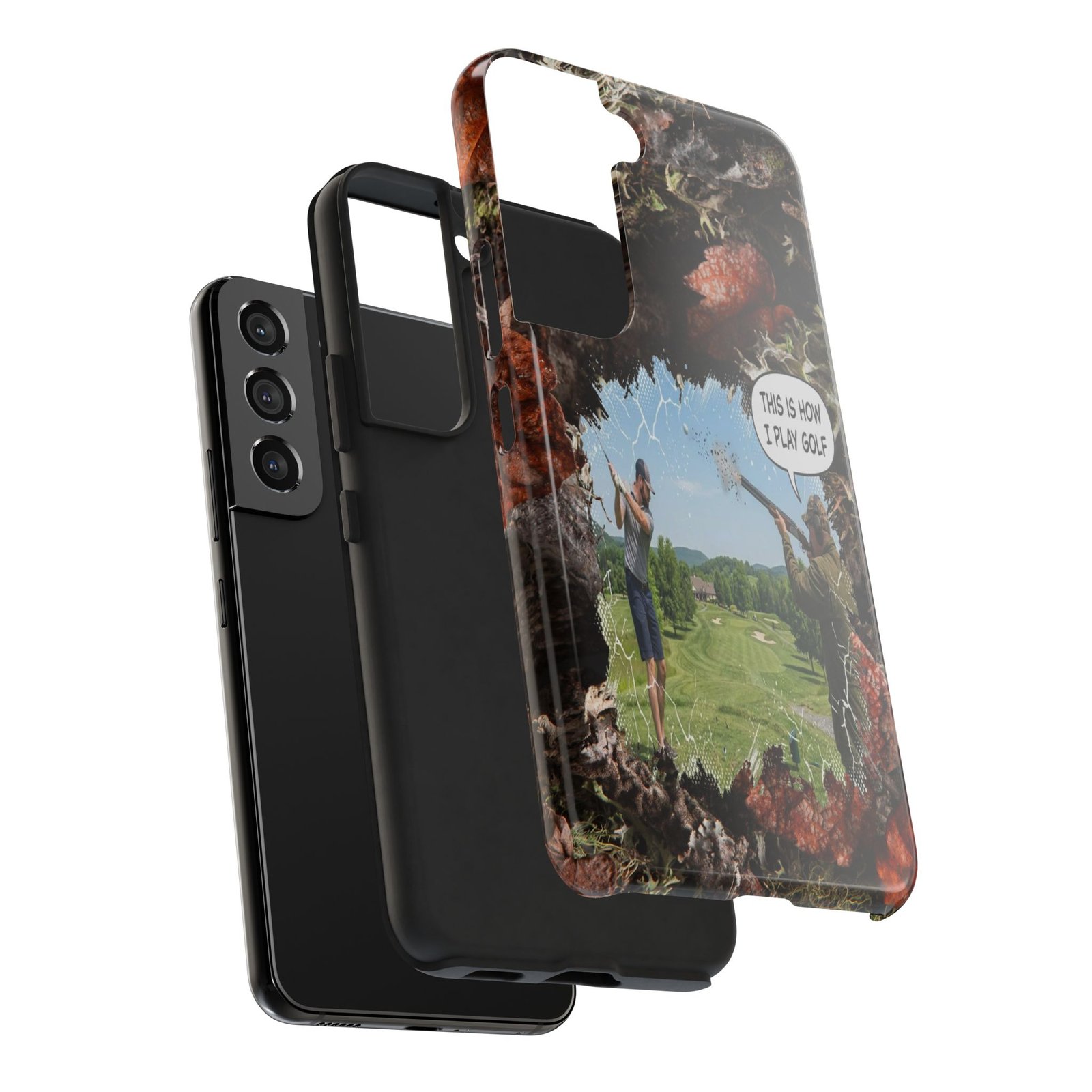Golf Camo Tough Phone Case – “This Is How I Play Golf” Protective iPhone Cover - Image 14