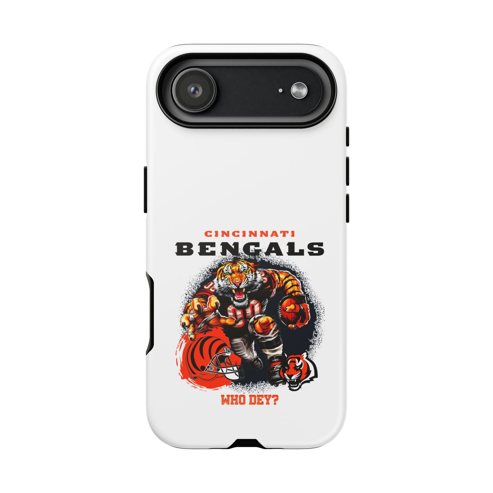 Cincinnati Bengals Tough Case - Durable iPhone Cover, Football Fan Accessory, Team Spirit Gift, Game Day Essential, Sports Phone Protection - Image 100