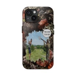 Golf Camo Tough Phone Case – “This Is How I Play Golf” Protective iPhone Cover