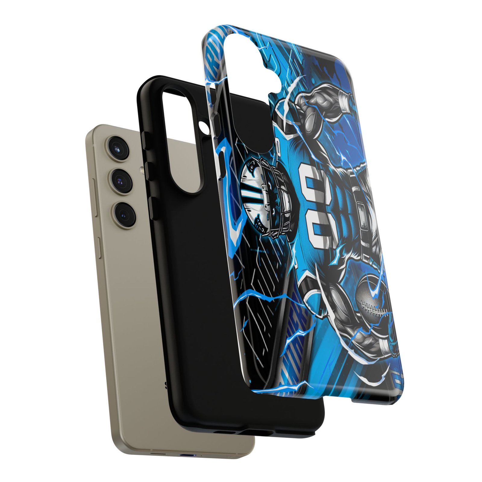 Panthers Phone Case - Tough Protective Shell for Sports Fans, iPhone Cover, Team Merchandise, Gift for Him/Her, Customizable Design - Image 28