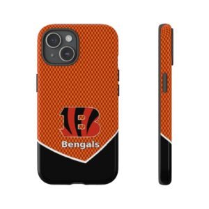 Cincinnati Bengals Tough Case - Durable iPhone Cover, Football Fan Accessory, Team Spirit Gift, Game Day Essential, Sports Phone Protection