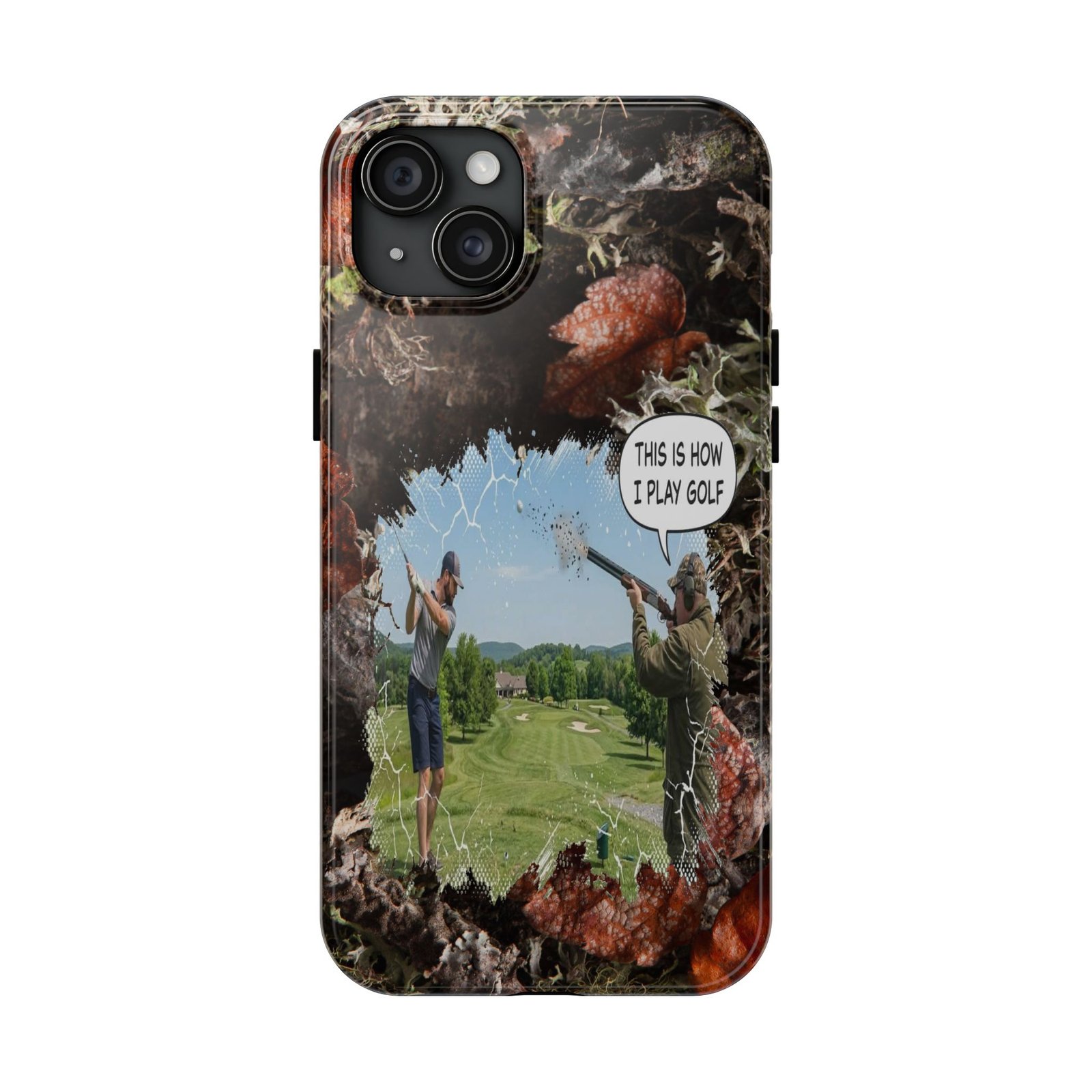 Golf Camo Tough Phone Case – “This Is How I Play Golf” Protective iPhone Cover - Image 8