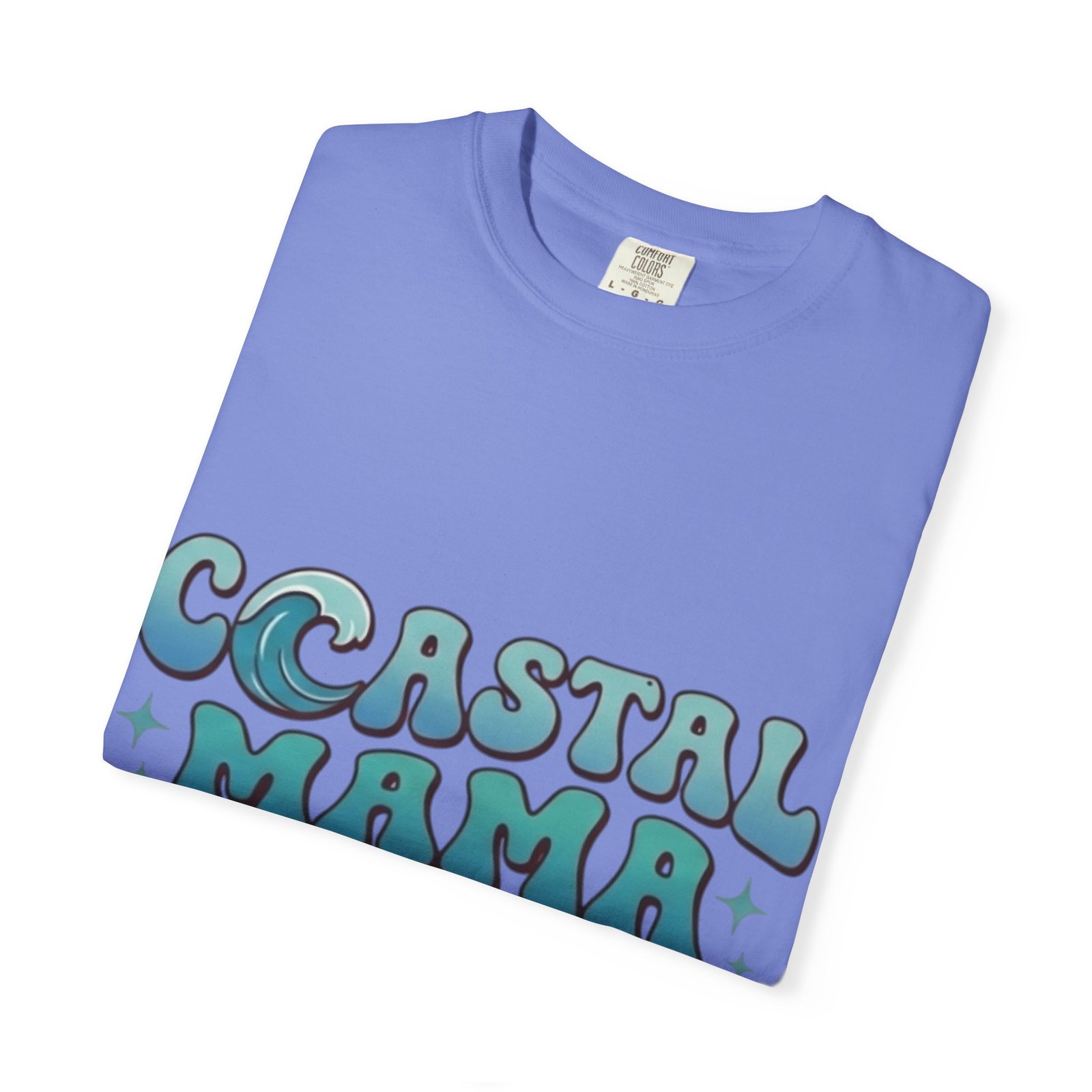 Coastal Mama Beach Bum T-shirt | Seaside Vibes Graphic Tee - Image 19