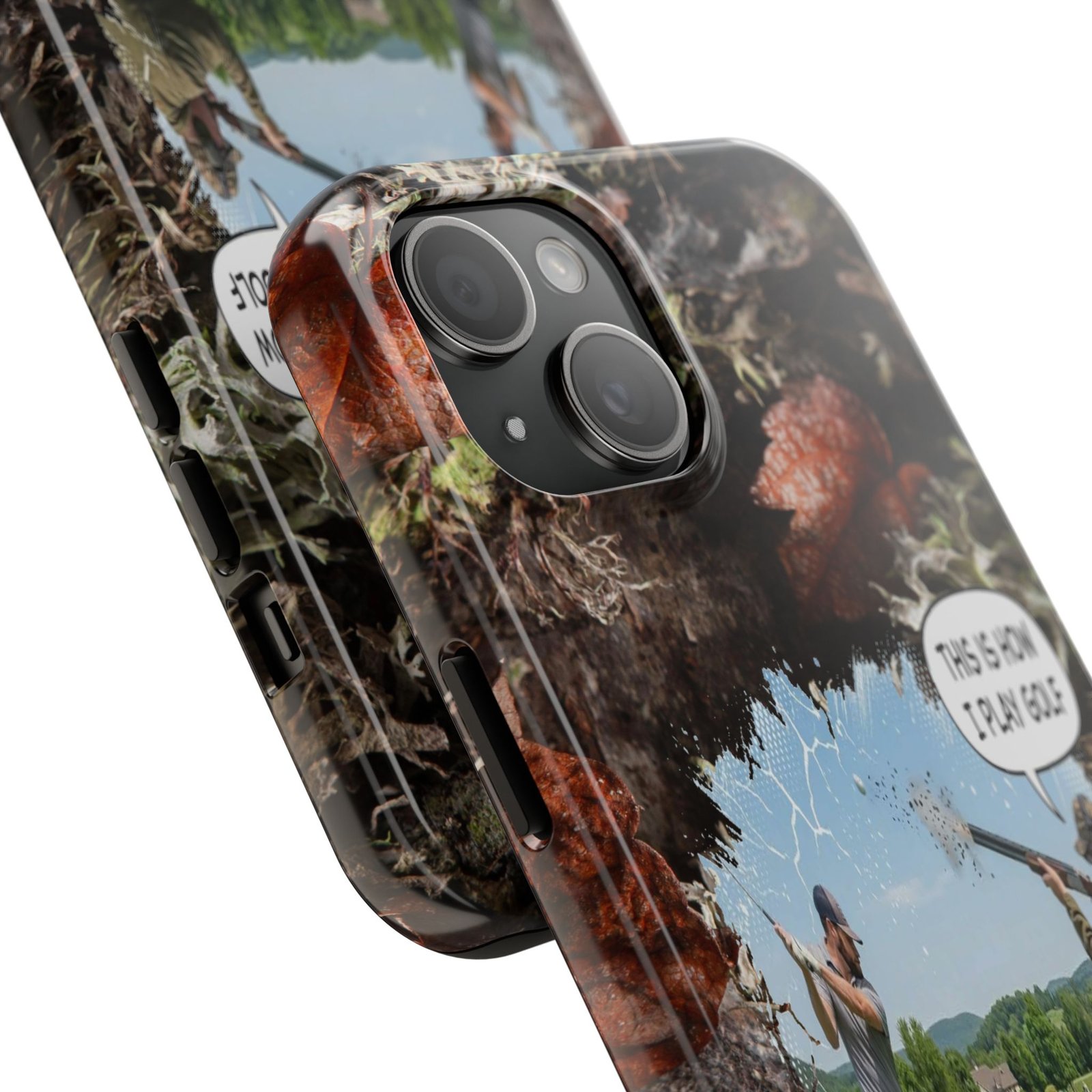 Golf Camo Tough Phone Case – “This Is How I Play Golf” Protective iPhone Cover - Image 4