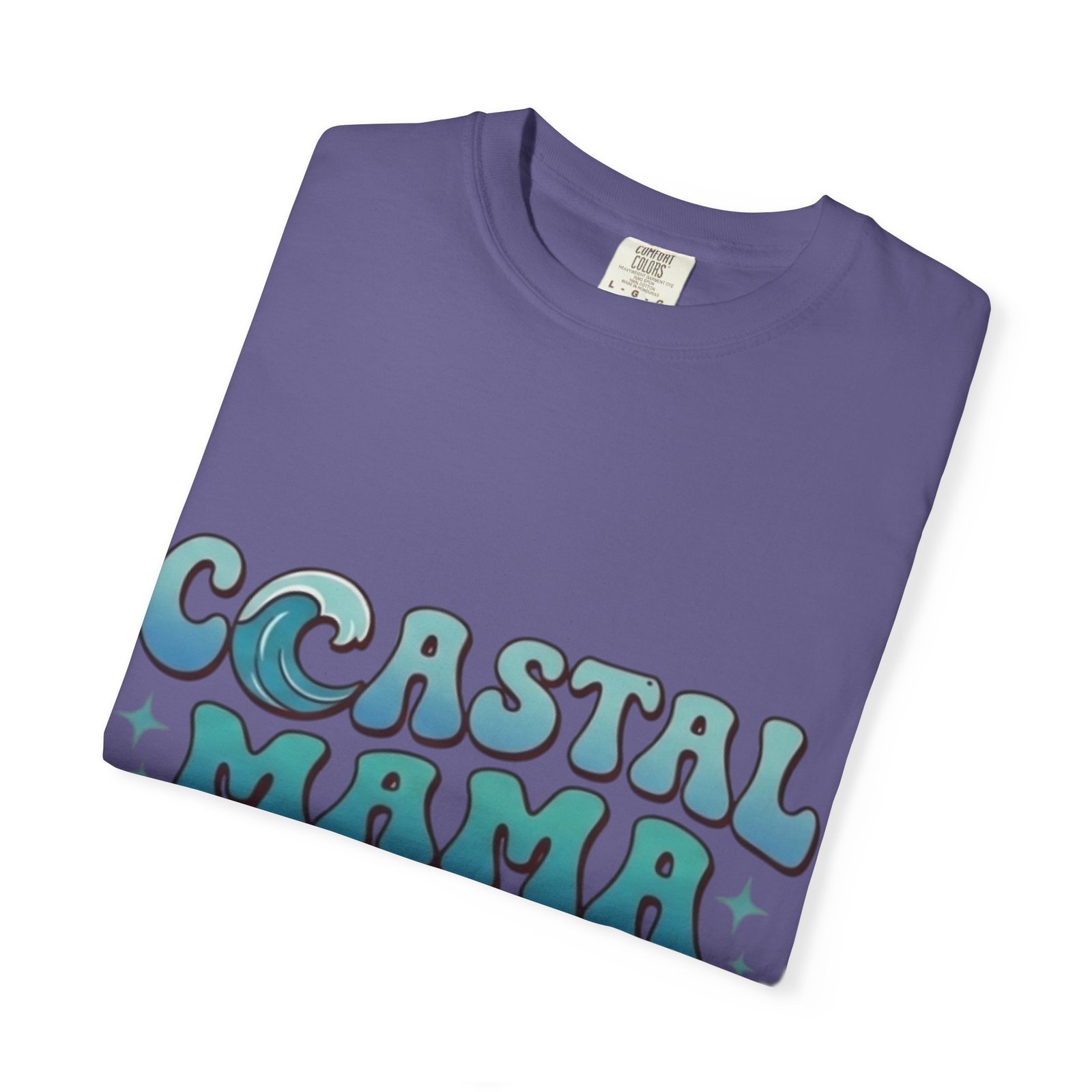 Coastal Mama Beach Bum T-shirt | Seaside Vibes Graphic Tee - Image 23