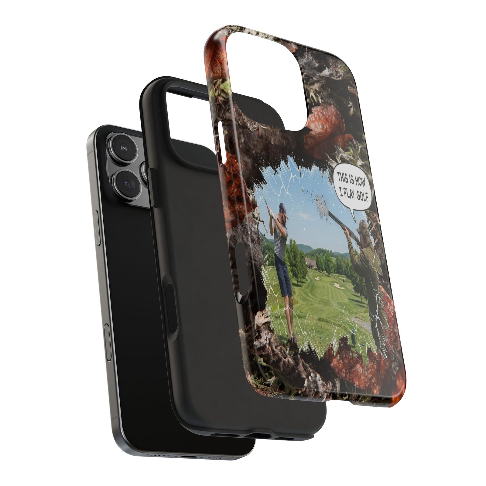 Golf Camo Tough Phone Case – “This Is How I Play Golf” Protective iPhone Cover - Image 20