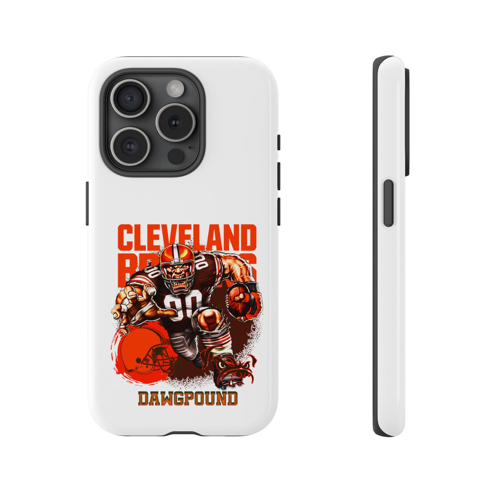 Cleveland Browns tough case, Tough Cases for Football Fans, Custom Team Merchandise, Game Day Accessories, Unique Gifts for Supporters - Image 13