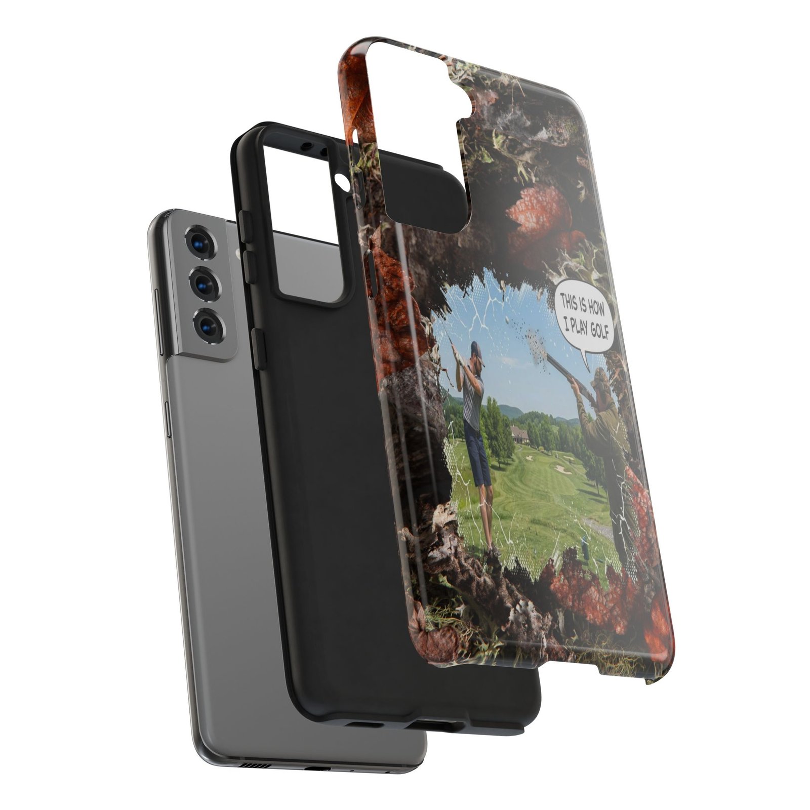 Golf Camo Tough Phone Case – “This Is How I Play Golf” Protective iPhone Cover - Image 16