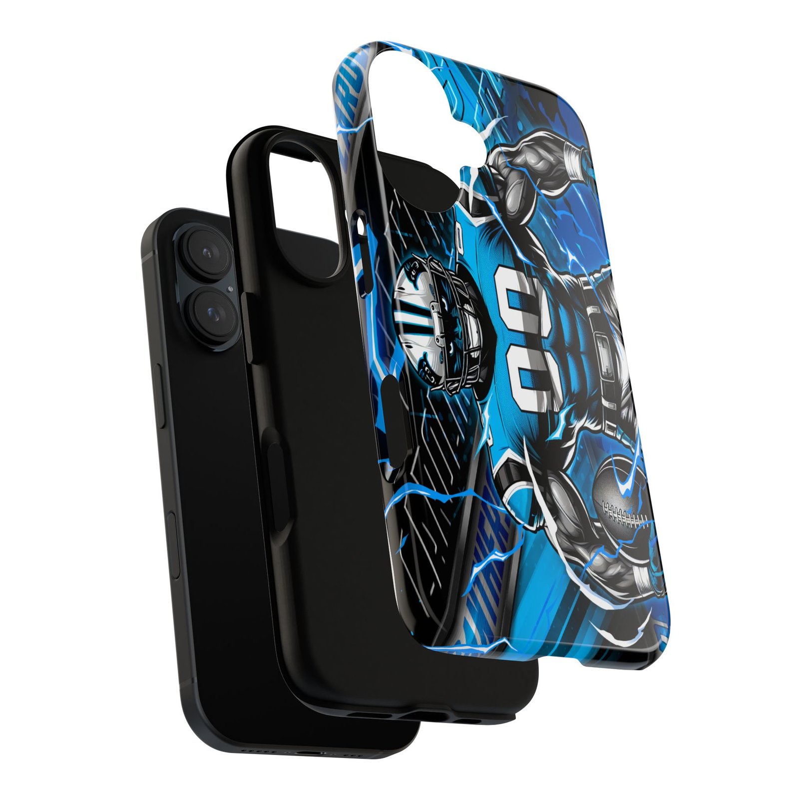 Panthers Phone Case - Tough Protective Shell for Sports Fans, iPhone Cover, Team Merchandise, Gift for Him/Her, Customizable Design - Image 43