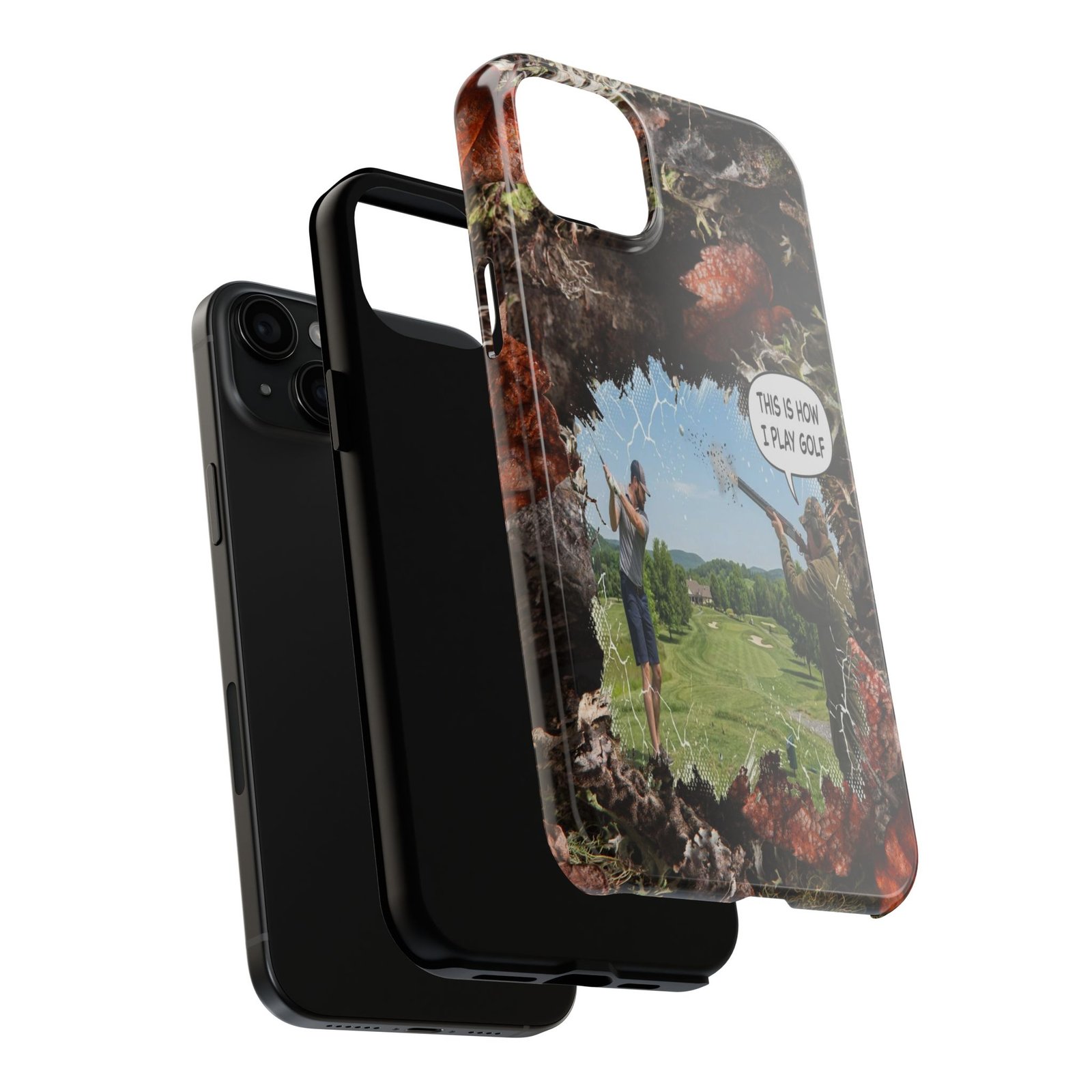 Golf Camo Tough Phone Case – “This Is How I Play Golf” Protective iPhone Cover - Image 9