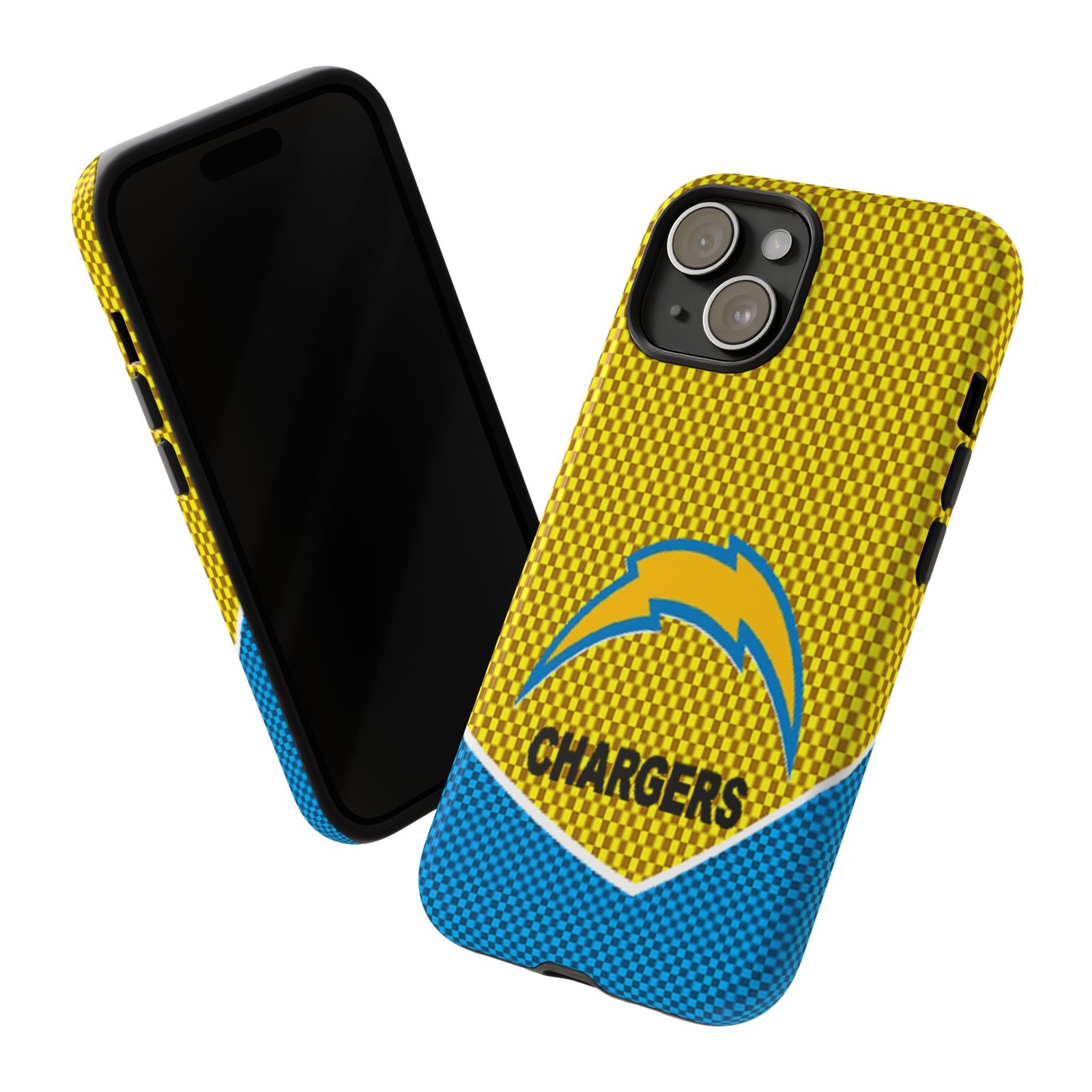 Chargers Stylish Phone Case for Chargers Fans, Durable Chargers iPhone Case, Sporty Cover for Game Day, Custom Chargers Accessories - Image 2