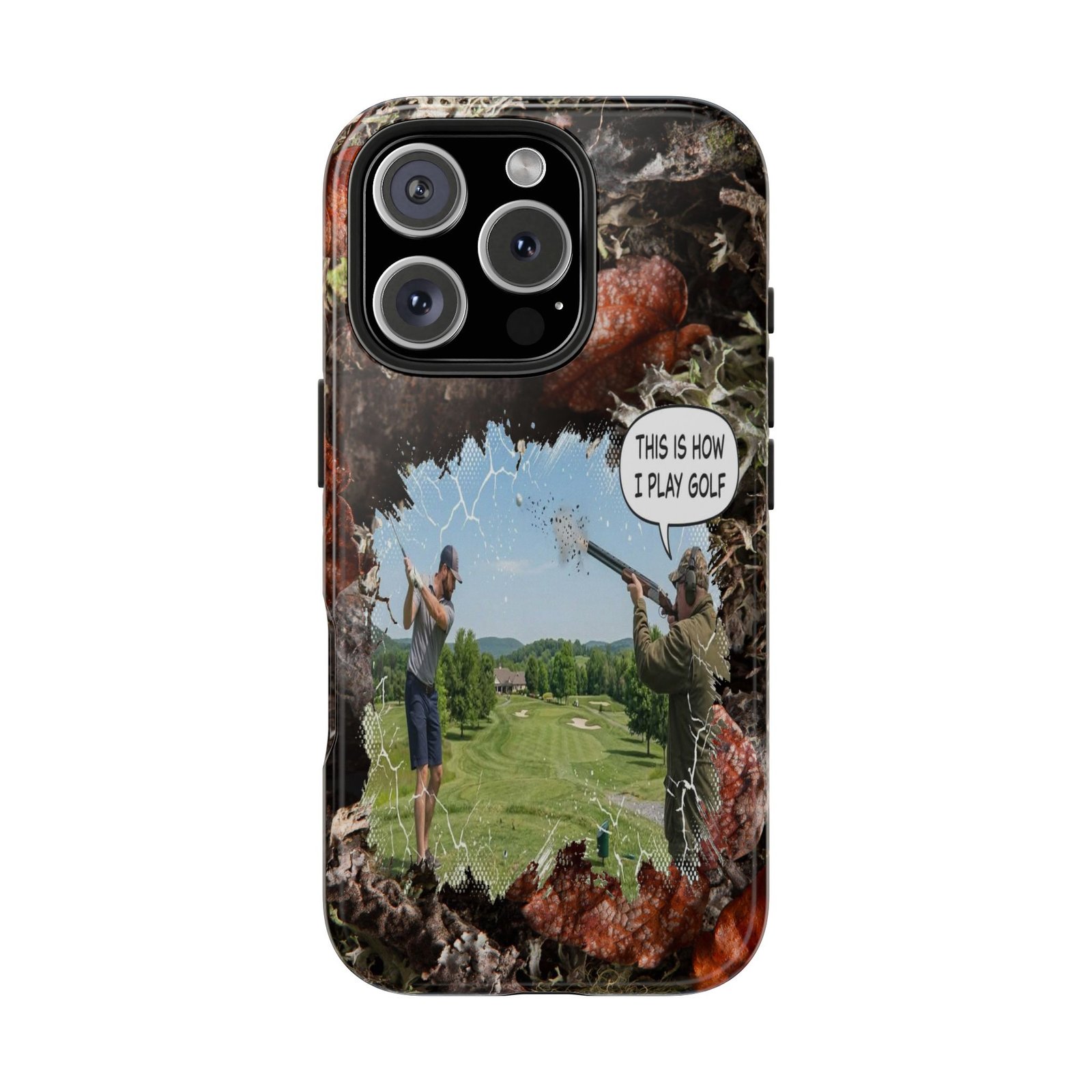 Golf Camo Tough Phone Case – “This Is How I Play Golf” Protective iPhone Cover - Image 17