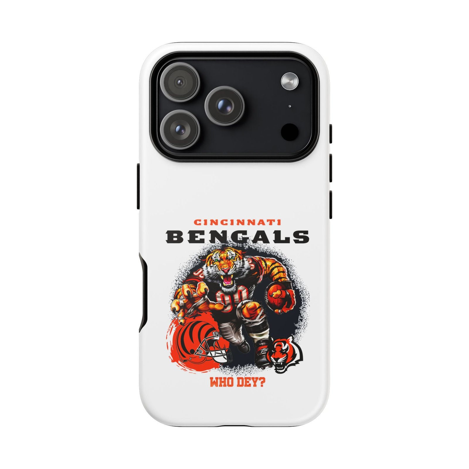 Cincinnati Bengals Tough Case - Durable iPhone Cover, Football Fan Accessory, Team Spirit Gift, Game Day Essential, Sports Phone Protection - Image 102