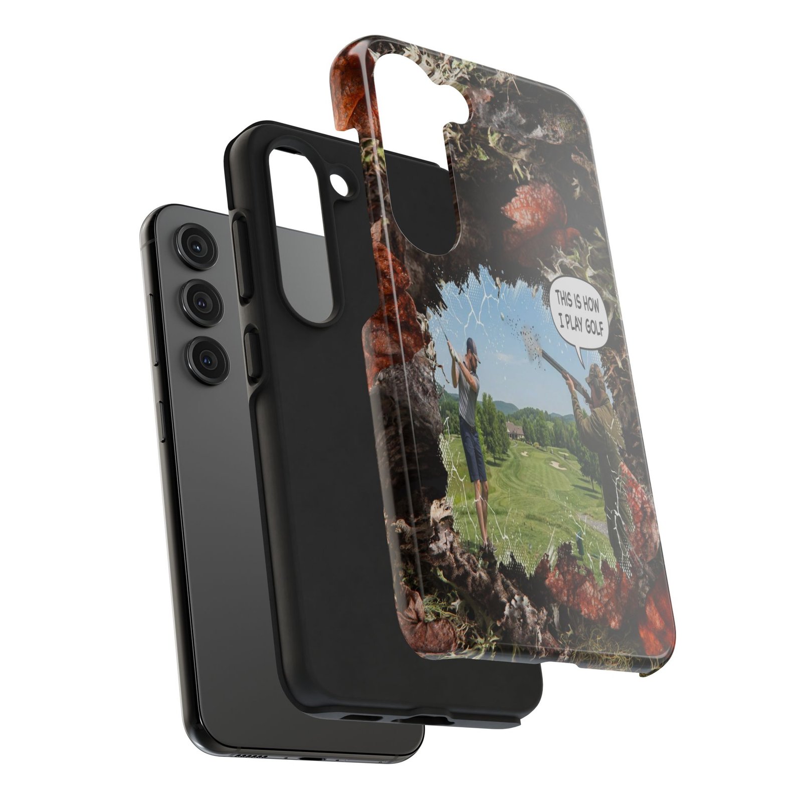 Golf Camo Tough Phone Case – “This Is How I Play Golf” Protective iPhone Cover - Image 12