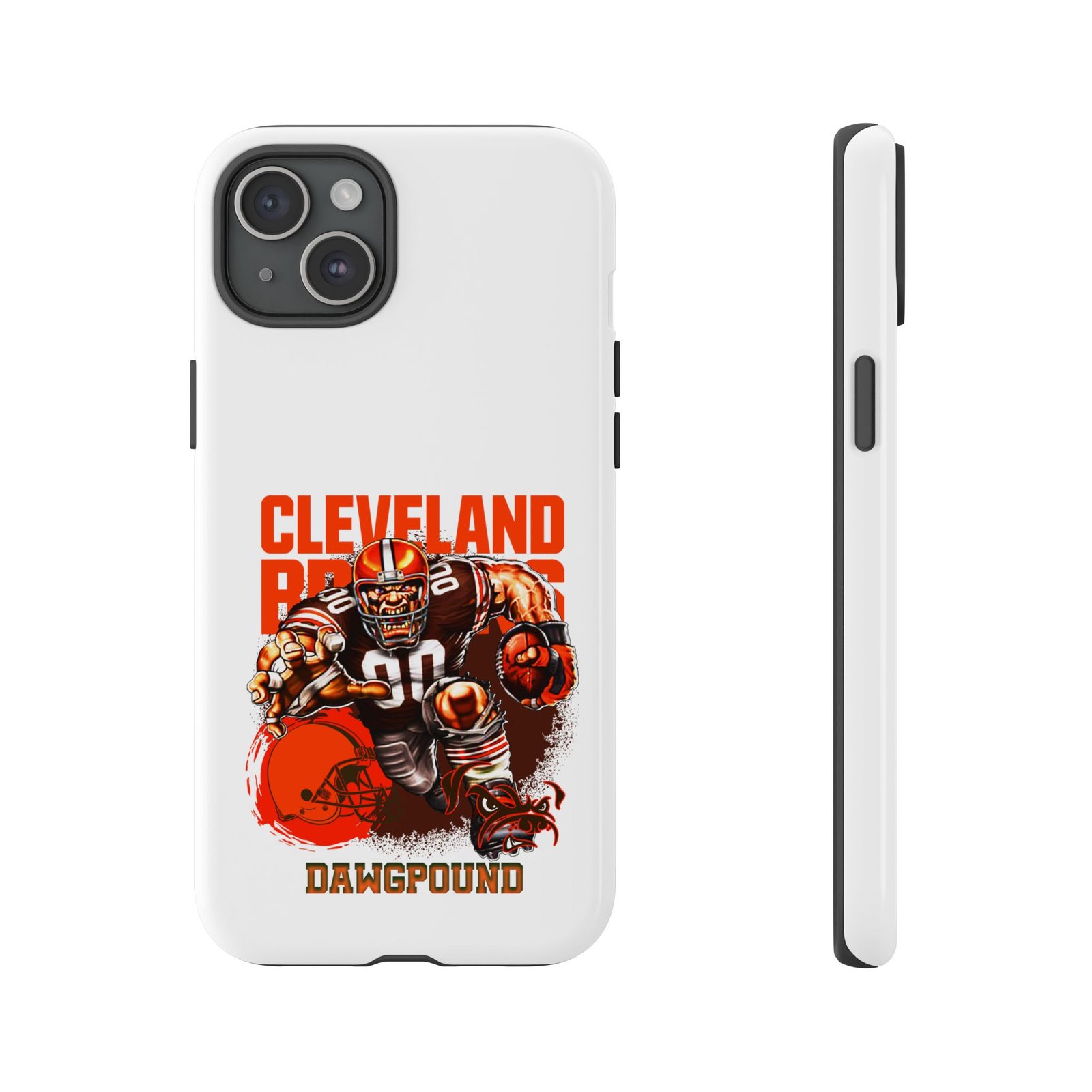 Cleveland Browns tough case, Tough Cases for Football Fans, Custom Team Merchandise, Game Day Accessories, Unique Gifts for Supporters - Image 7