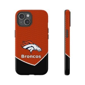 Denver Broncos Phone Case, Tough Phone Cover, NFL Team Merchandise, Sports Gift, Game Day Accessory