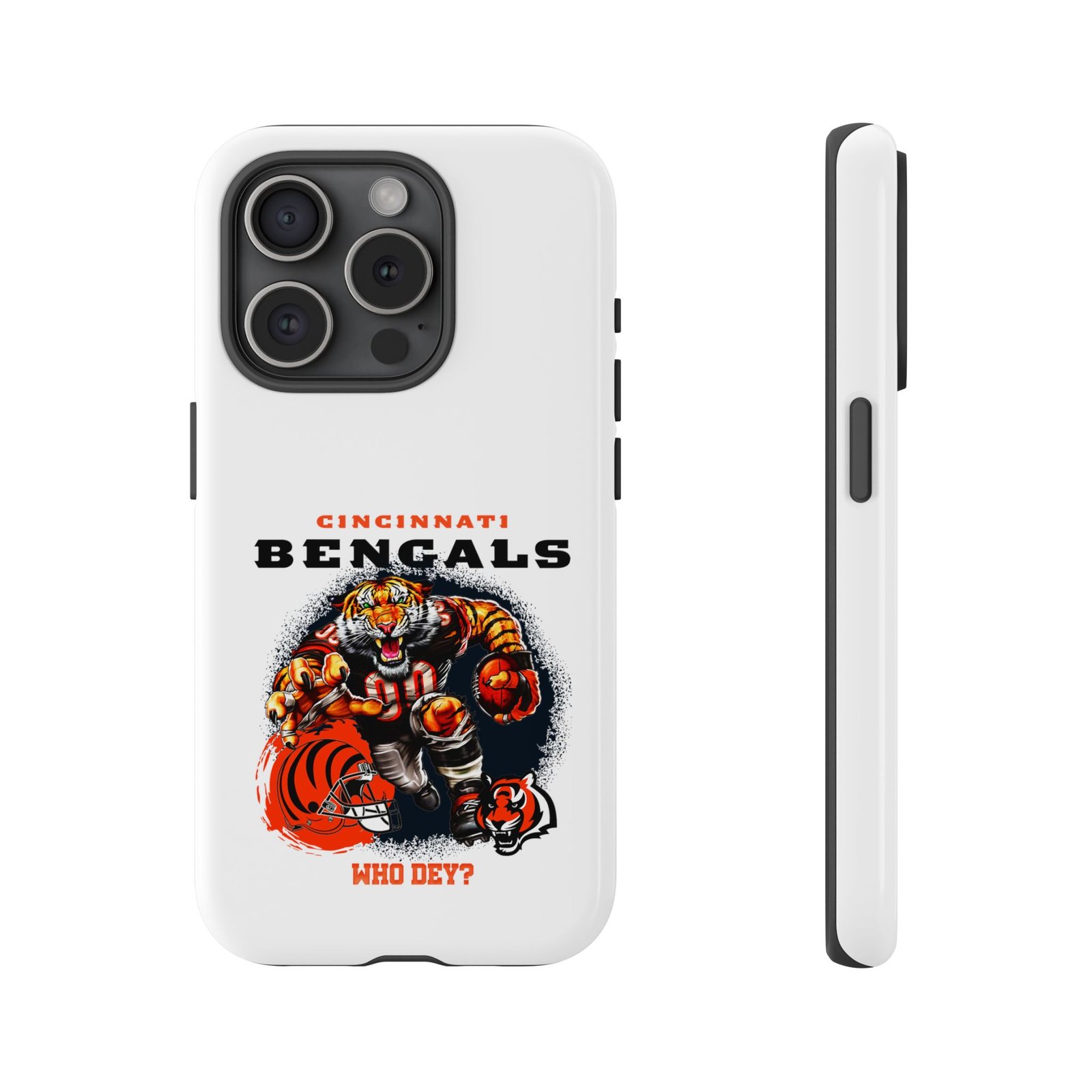 Cincinnati Bengals Tough Case - Durable iPhone Cover, Football Fan Accessory, Team Spirit Gift, Game Day Essential, Sports Phone Protection - Image 13