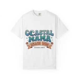 Coastal Mama Beach Bum T-shirt | Seaside Vibes Graphic Tee